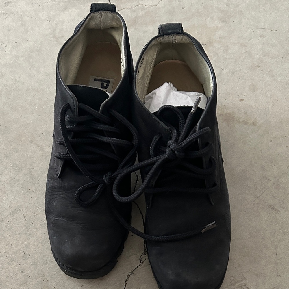 Popsy Black Ankle Boots